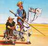 puzzle sobre don quijote para el D&iacute;a Del Libro